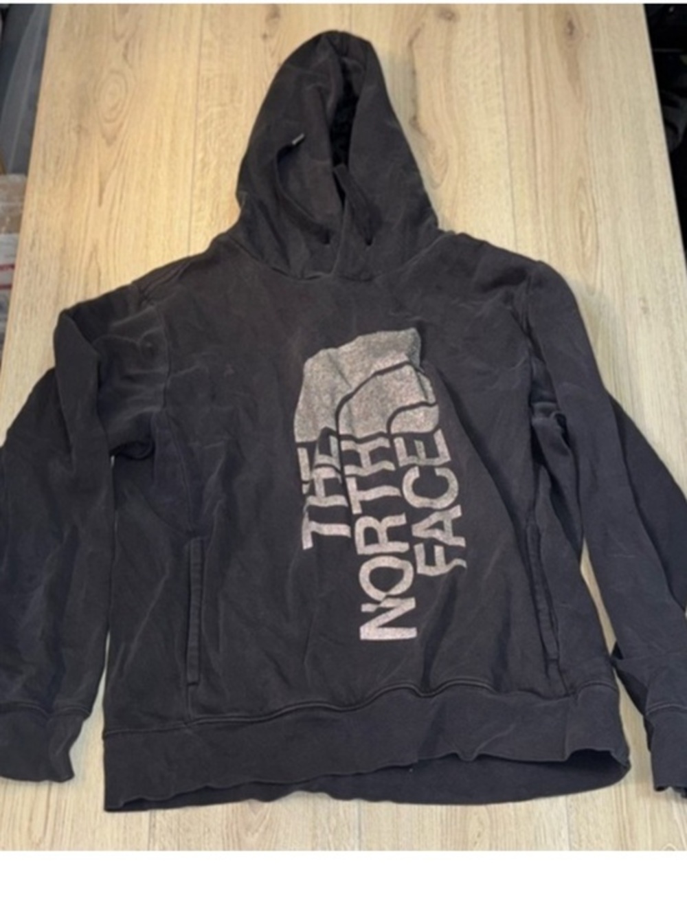 The north face black hoodie sweatshirt hooded sweater